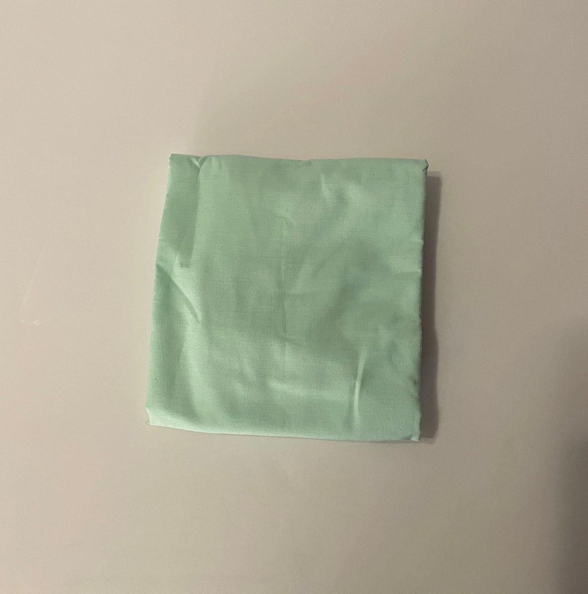 Mint Green Solid Cotton Woven