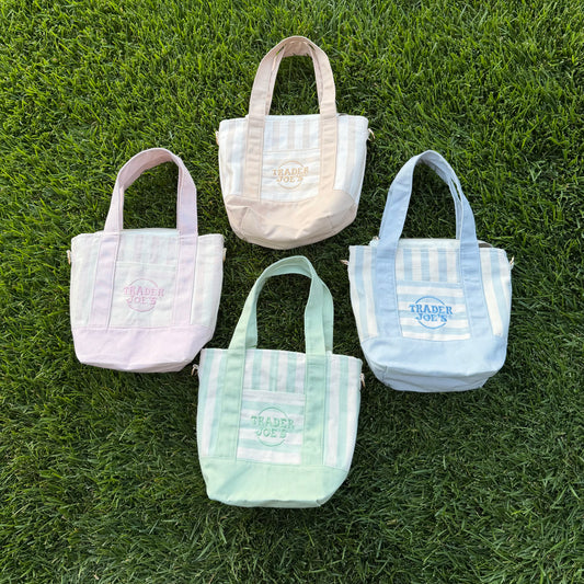 Modified Mini Tote Bags w/ Crossbody Strap￼