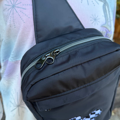 Classic Mouse Check | Sling Bag | Crossbody | Park Bag |Lightweight Hands Free Travel Bag | Sandhill Sling |