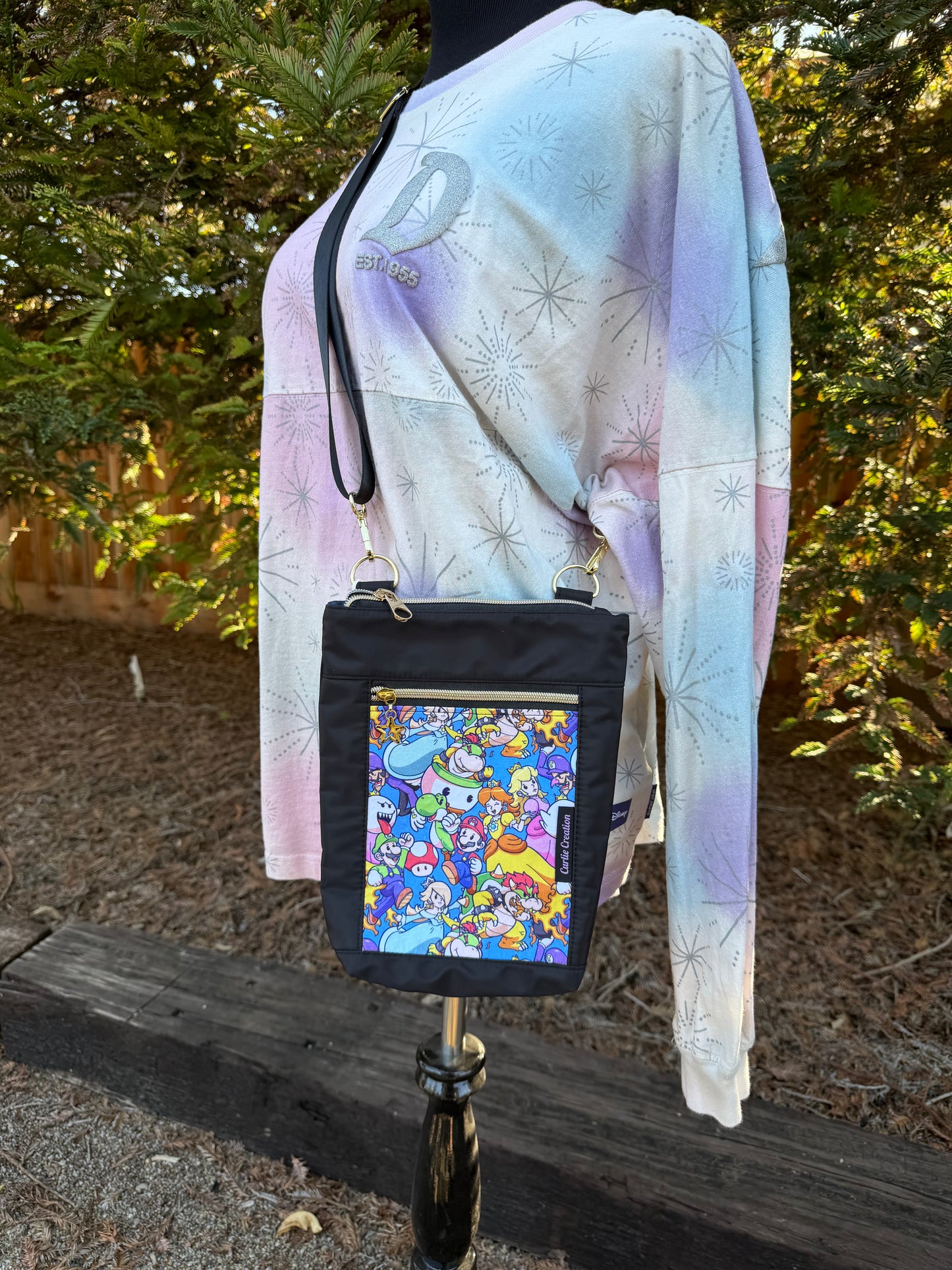 Galaxy || Panel Crossbody Bag