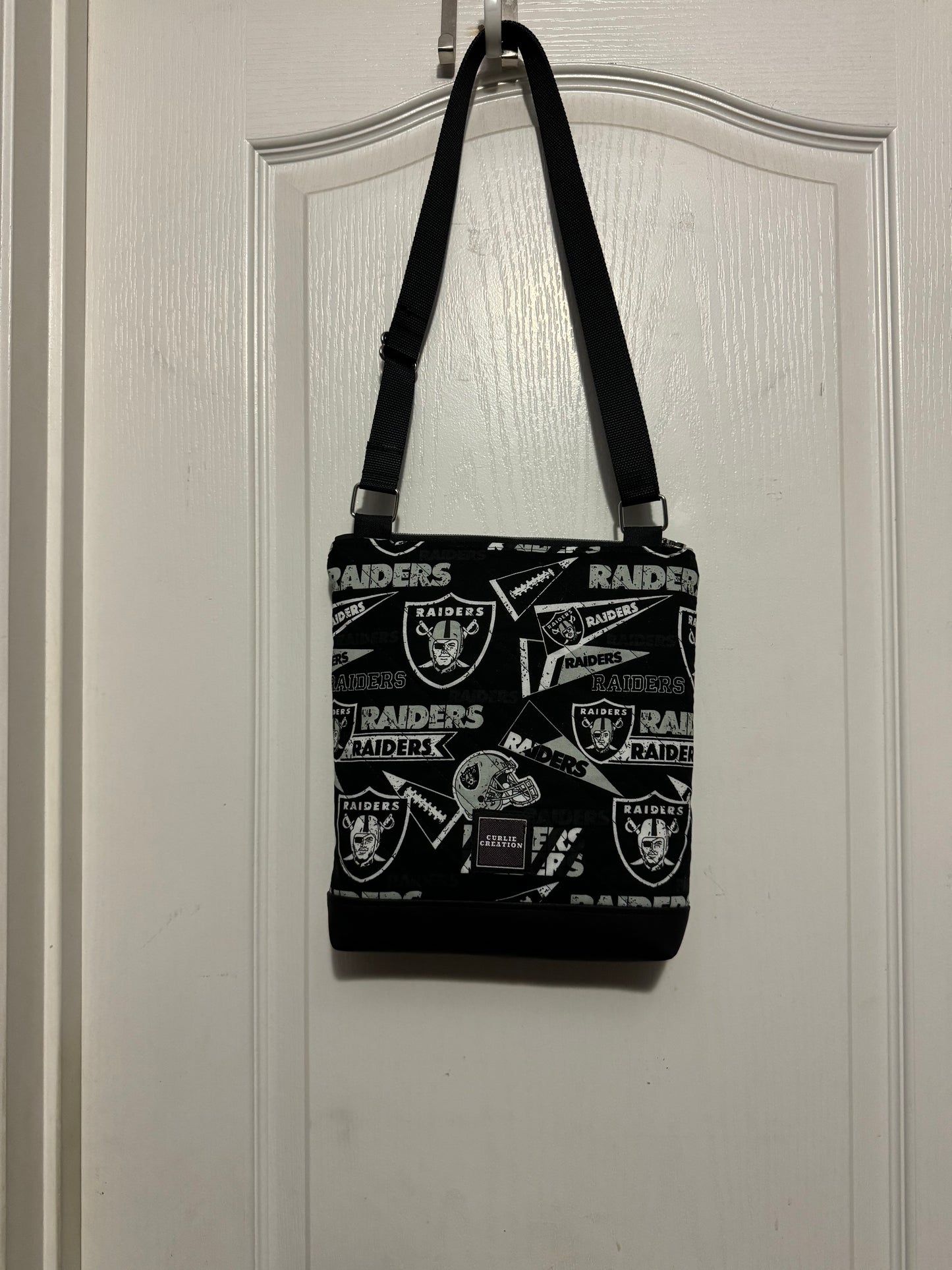 Raiders Quilted Crossbody