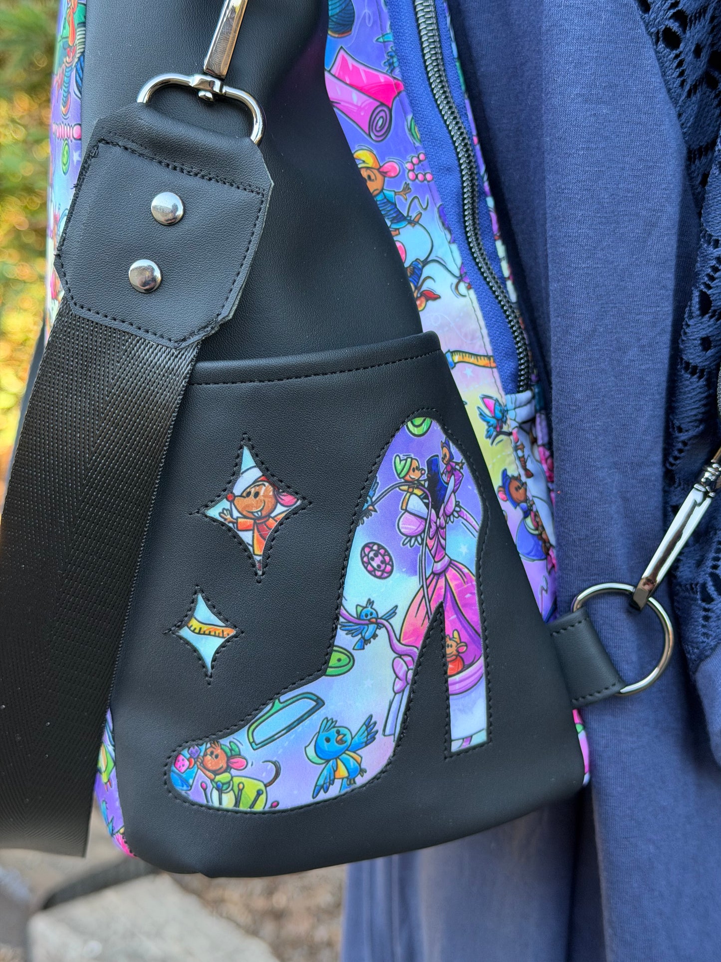 Magical Mice Backpack | Guardian | Anti Theft | Park Bag |Lightweight Hands Free Travel Bag