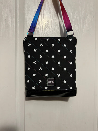 Mouse Quilted Crossbody
