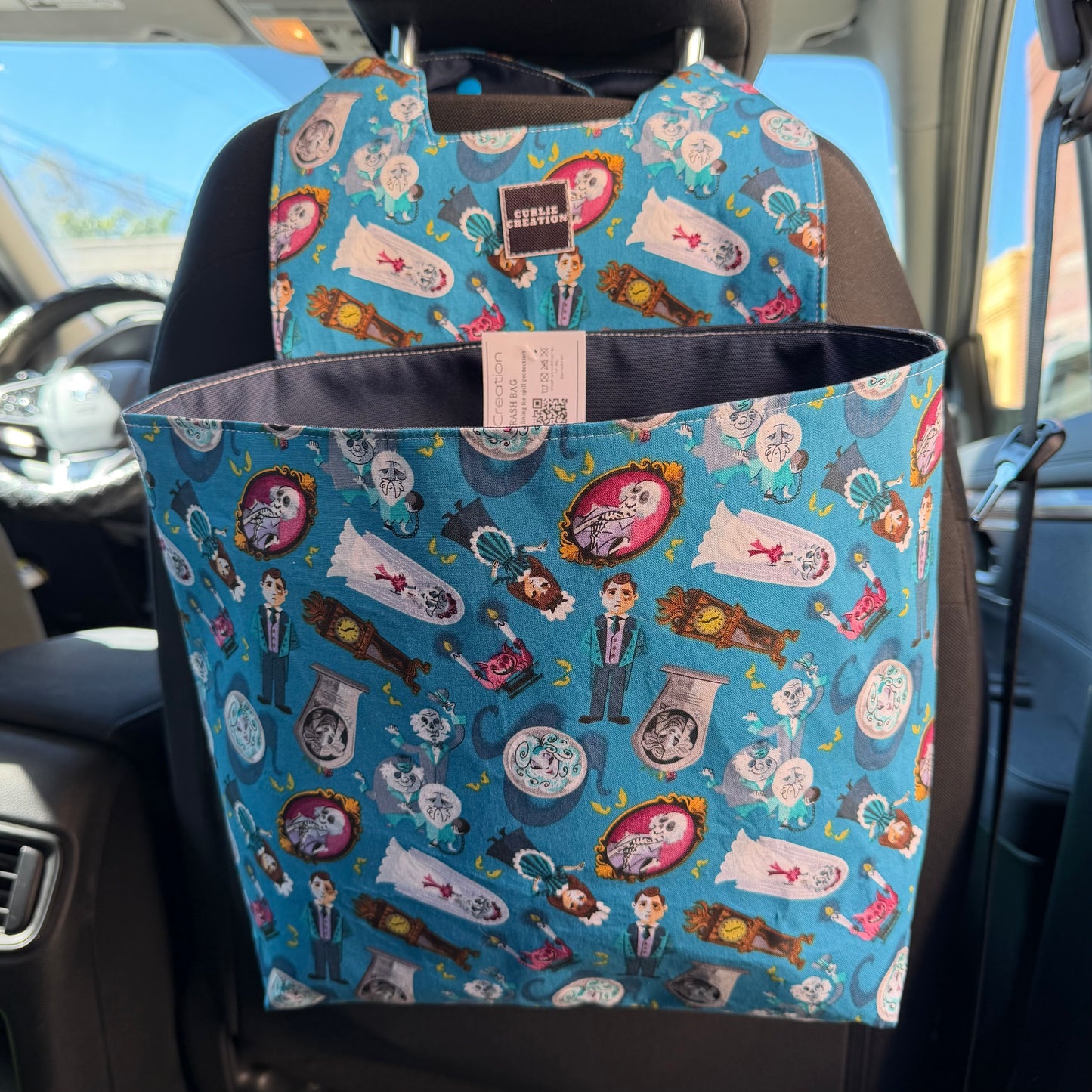 Haunted Mansion Icons - Car Trash Bag