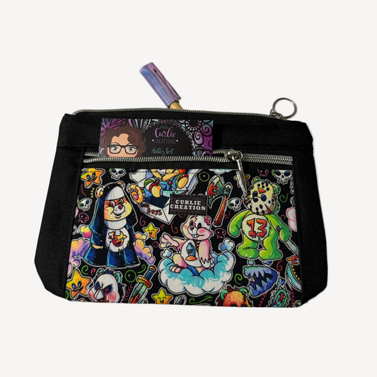 Scare Bears 2 Zip Pouch-Beauty Bag