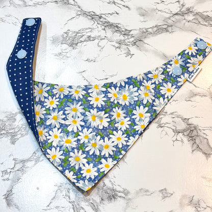 Blue Daisies - Pet Bandanna