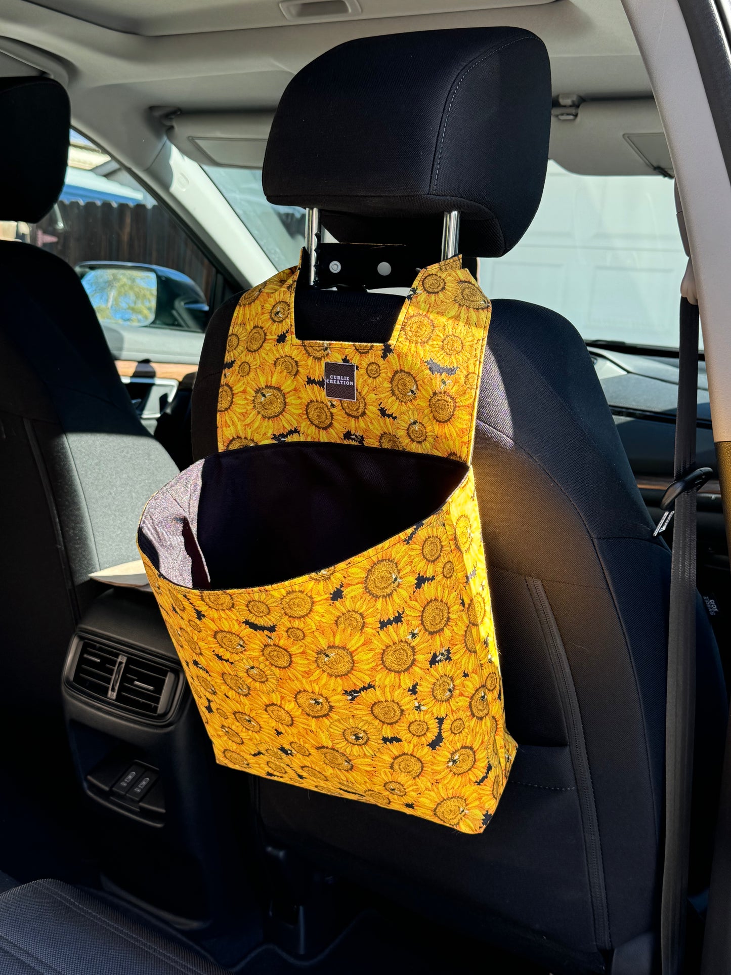 Sunflowers - Car Trash Bag