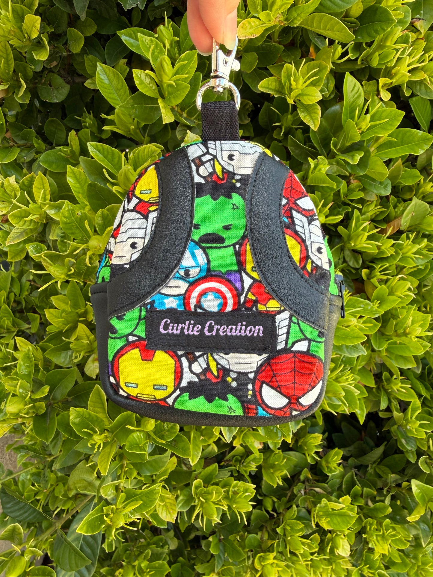 Hero’s Backpack Keychain- Bitty Bug Backpack - Mini Bag