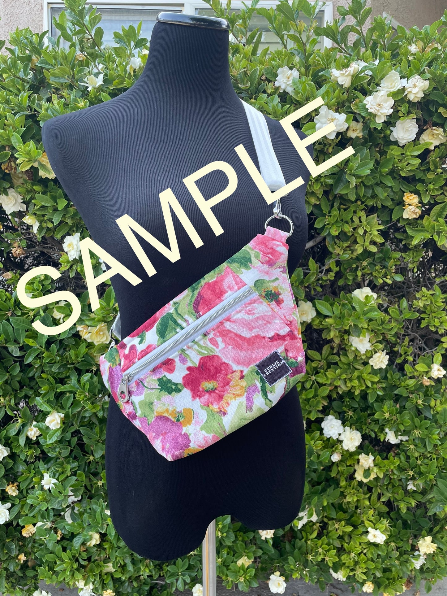 Flower Garden Fanny Pack / Bum Bag