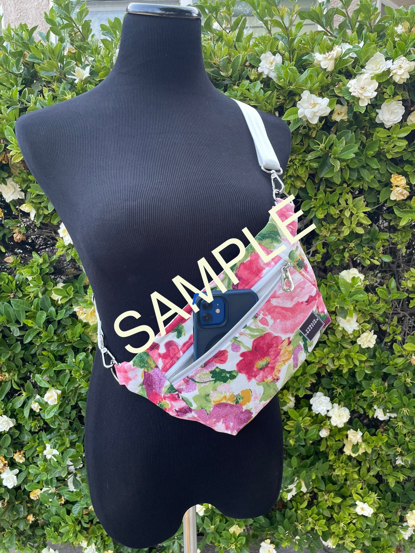 Flower Garden Fanny Pack / Bum Bag