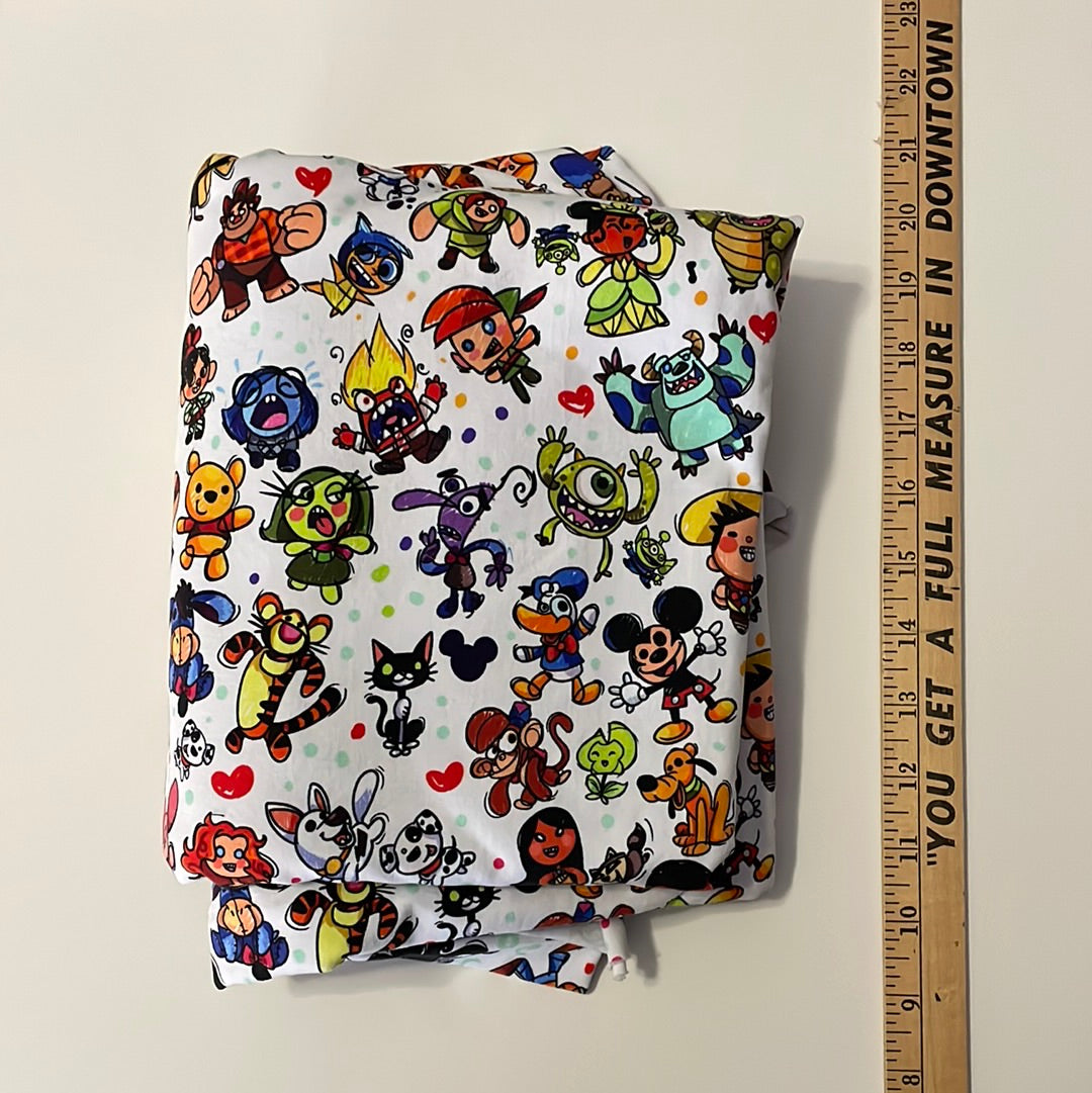 Disney doodles cotton Lycra