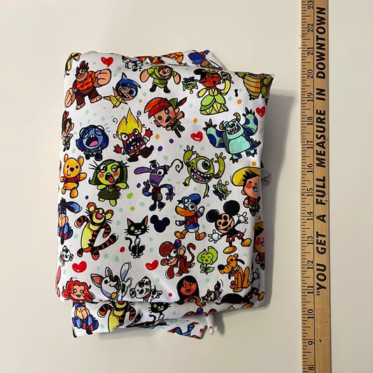 Disney doodles cotton Lycra