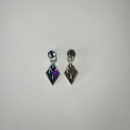Diamond Zipper Pulls