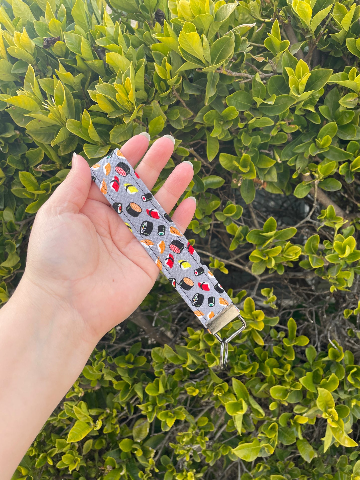 Sushi Wristlet Keychain