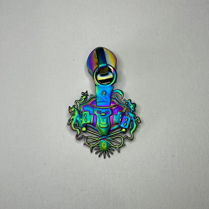 Shadow Man Zipper Pulls